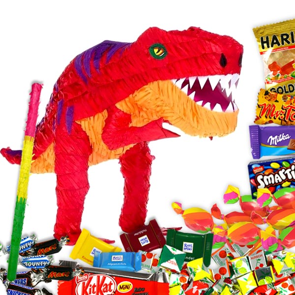 Aufblasbarer Dinosaurier 76cm T-REX Mitgebsel Spielzeug Deko Fasching Dino 