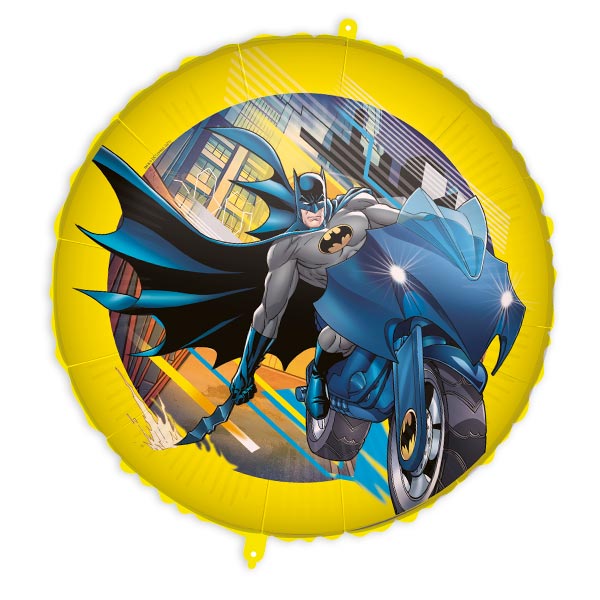 Heliumballon Batman als Geburtstagsgruß, Ø 35cm