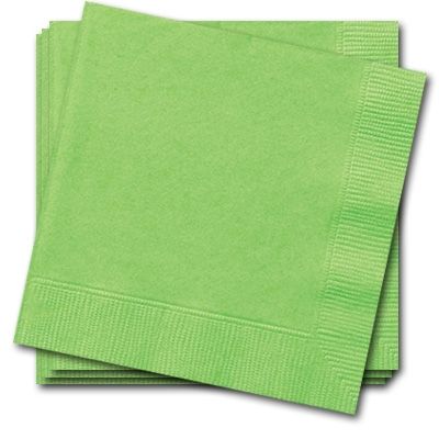 Servietten grasgrün 20 Stück einfarbige Papierservietten, 33cm