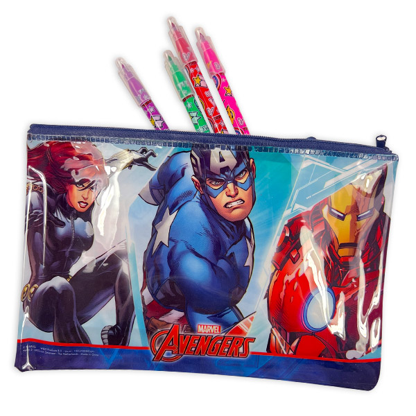 Avengers Stiftemappe aus Kunststoff, 24cm x 15cm