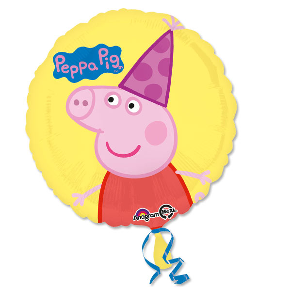 Heliumballon Peppa Pig als Geschenk zum Kindergeburtstag verschicken