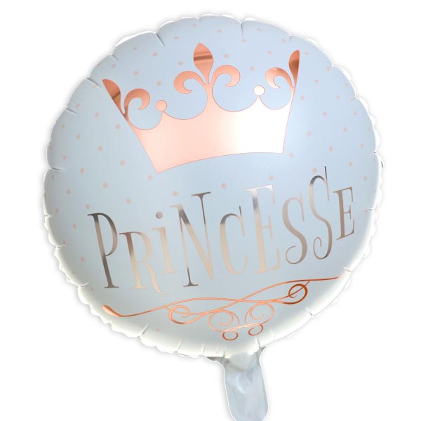 Prinzessin Folienballon, heliumgeeignet, Ø 35cm