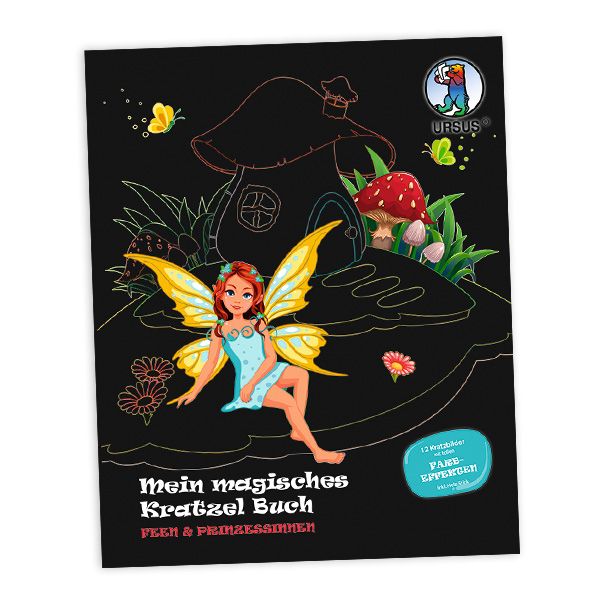 Magisches Kratzbuch, Feen & Prinzessinnen