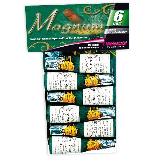 Magnum-Party-Knaller, 6 Stück