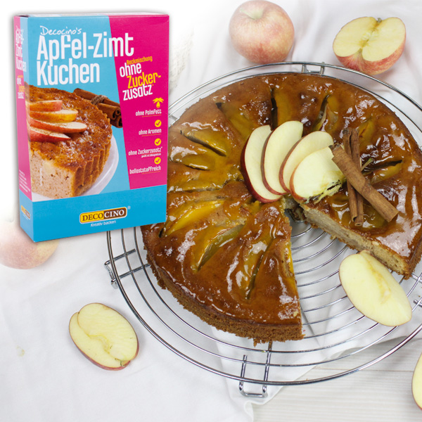 Apfel-Zimt-Kuchen Backmischung, 440g, kalorienreduziert