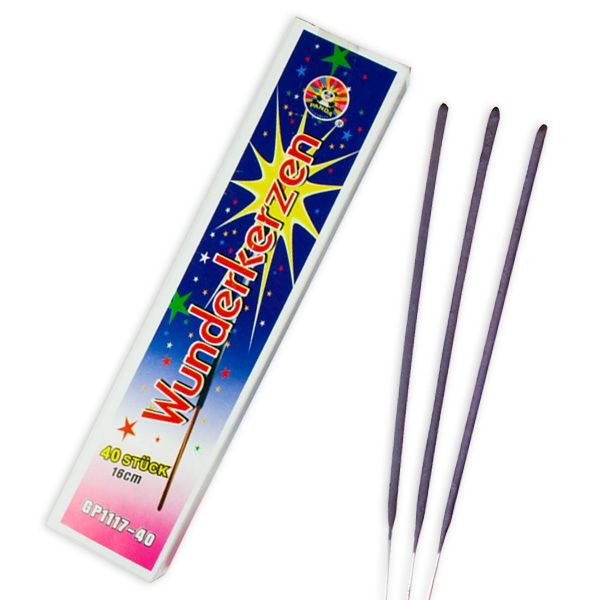 Wunderkerzen, 40er Pack (Panda) Wunderkerzen, 40er Pack (Panda)
