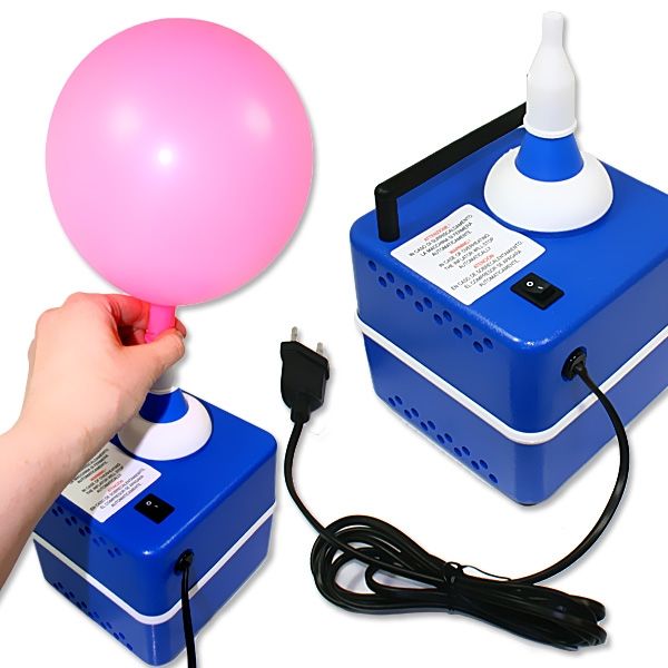 Elektrische Ballonpumpe, superschnell u. einfach Ballons aufblasen