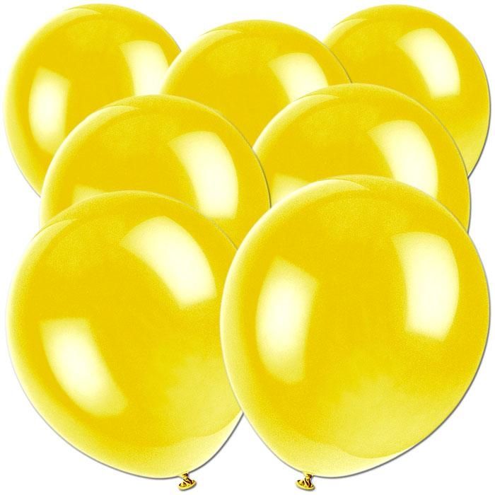 Latexballons zitron.gelb 50er, 30,4 cm