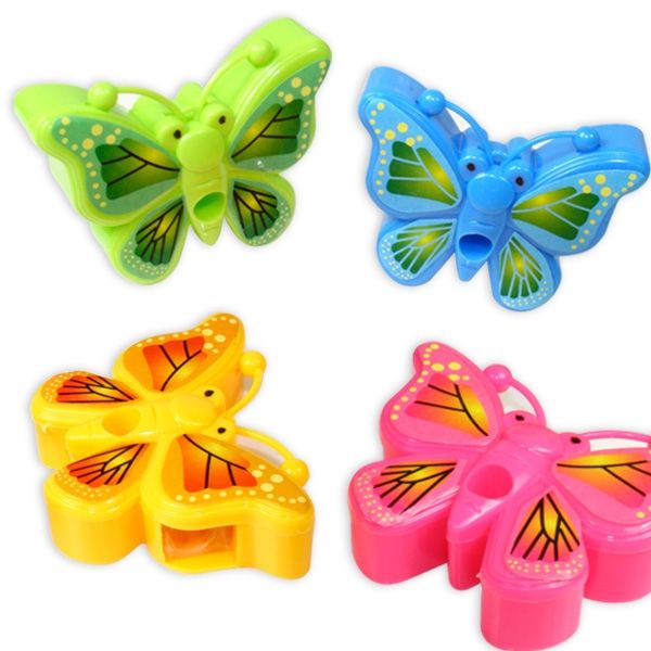 Schmetterling Spitzer, Butterfly-Anspitzer in toller Farbe, 1 Stück