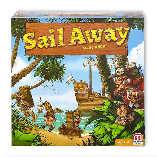 Sail Away, Brettspiel von Mattel