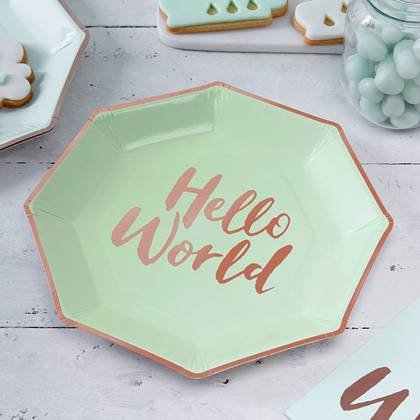 "Hello World" - Basic Set, 54-teilig für bis zu 8 Gäste