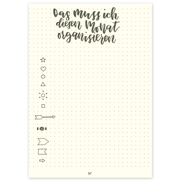 Mein Bullet Journal - Schwangerschaft & Baby