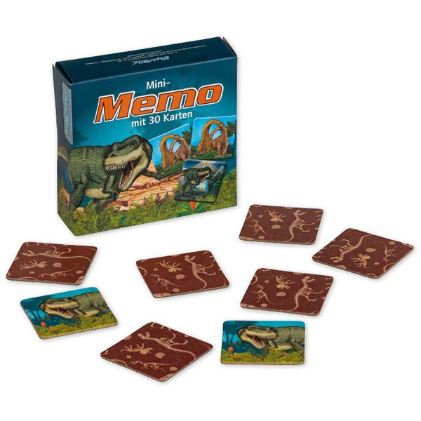 Mini Memory, Dinosaurier, 30 Karten