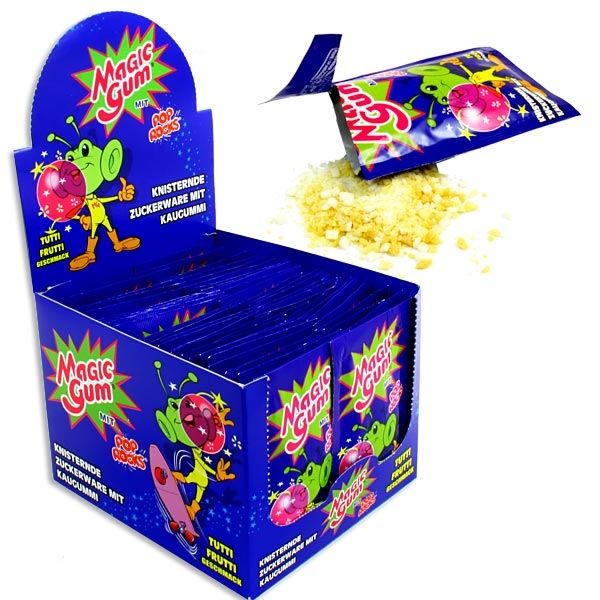 Großpack Magic Gum Tutti Frutti 50er, knisternd prickelnd