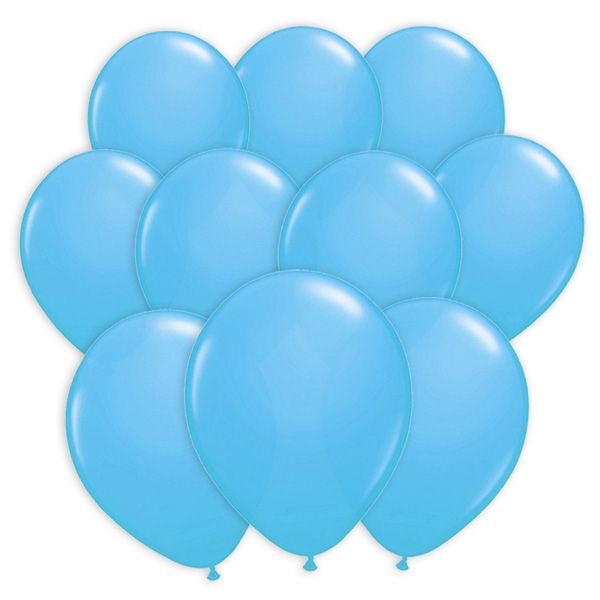 Latexballons, hellblau, 100er Beutel, 28cm