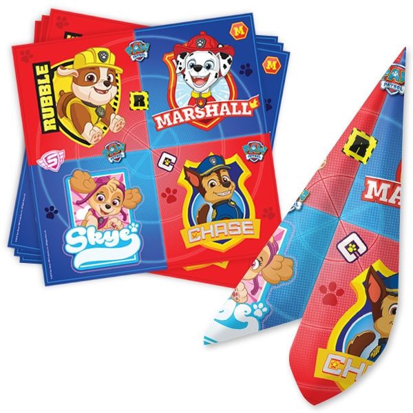 Basicset "Paw Patrol" für 8 Kids, 54-tlg. Basicset "Paw Patrol" für 8 Kids, 54-tlg.