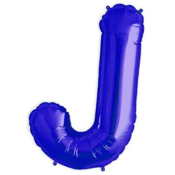Folienballon Buchstabe J, Mini, 41cm