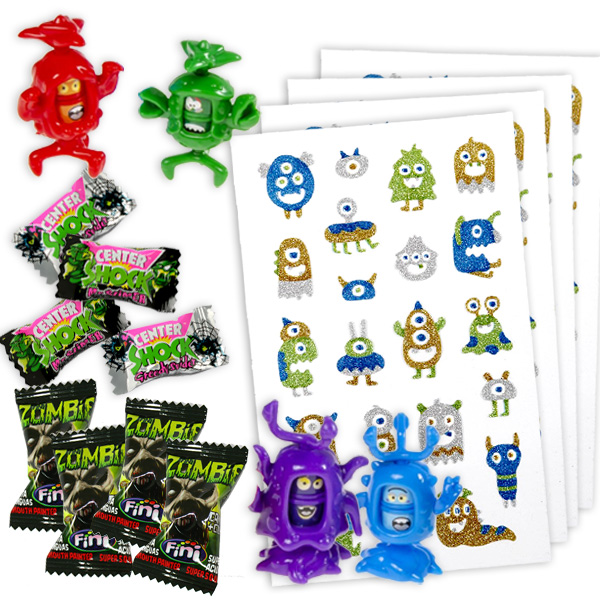 Monster Mitgebselset für 8 Kids, 32-tlg.