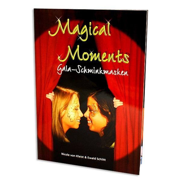 Magical Moments, Gala Schminkmasken, 60 Seiten, mit u.a. Schnörkeln, Tribals und Masken wie z.B. Spiderella