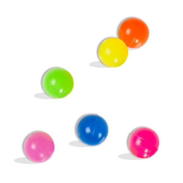 24 Flummis Flummi Hüpf Ball Adventskalender vers Farben für Mädchen oder Junge 