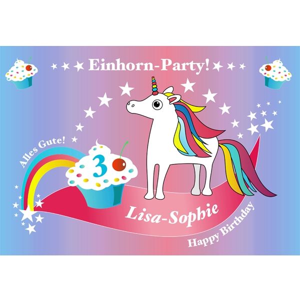 Einhorn-Wackelfigur - Solar-Figur online kaufen - Partydeko