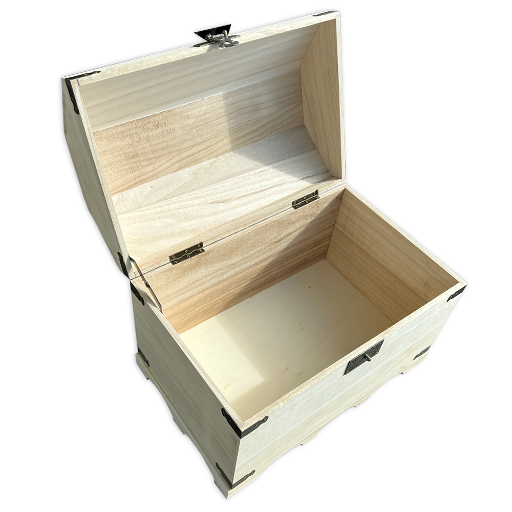 Baby Erinnerungs Holztruhe Kiste Box mit Gravur Geburtsdaten, Mittelgroß