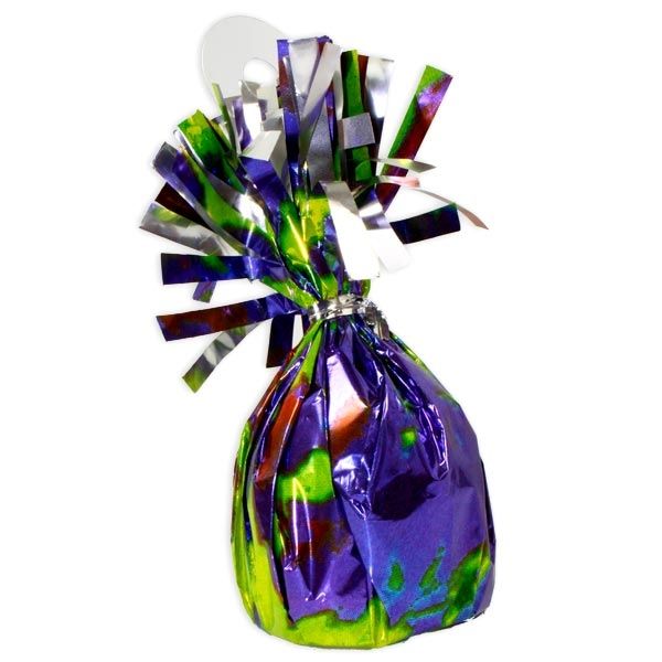 Ballongewicht Grün-Lila, 13cm Ballongewicht Grün-Lila, 13cm