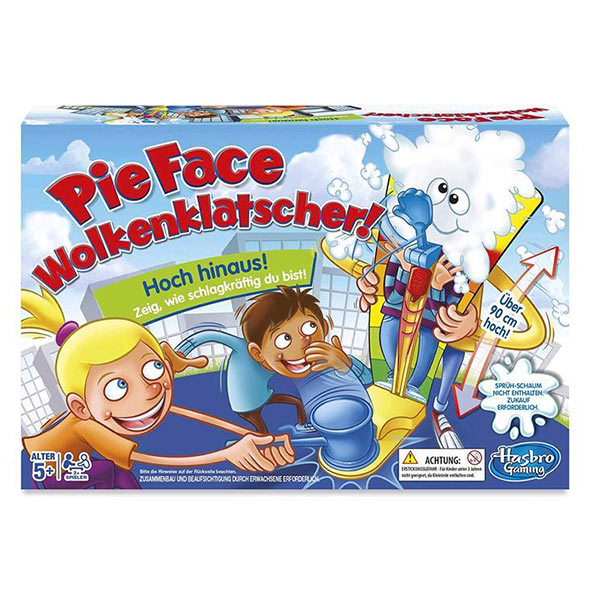 Pie Face Wolkenklatscher, Partyspiel von Hasbro