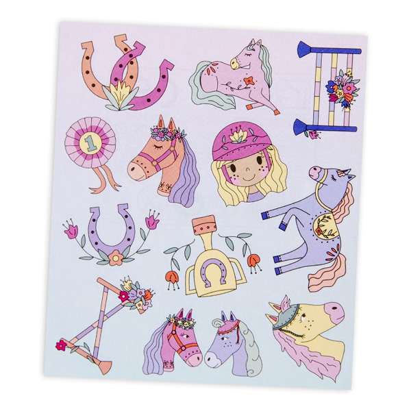 Pferde Mitgebselset für 1 Kind, 6 tolle Kleingeschenke Pferde Mitgebselset für 1 Kind, 6 tolle Kleingeschenke