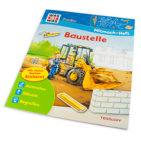 WAS IST WAS-Mitmach-Heft "Baustelle"