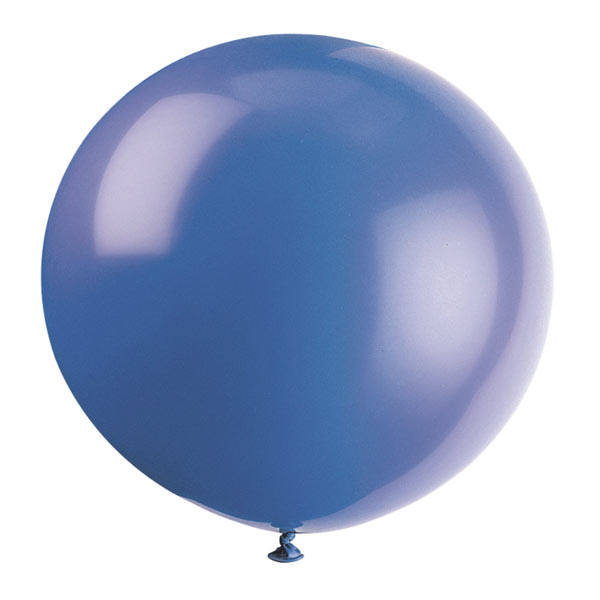 XL Riesenluftballons blau, 2 St.