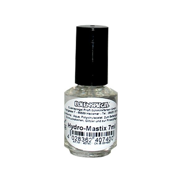 Mastix Hautkleber für Make-Up & Kinderschminken, 7 ml Pinselflasche