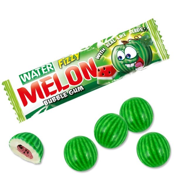 Kaugummi Melonen im 4er Pck, schmeckt nach Wassermelone