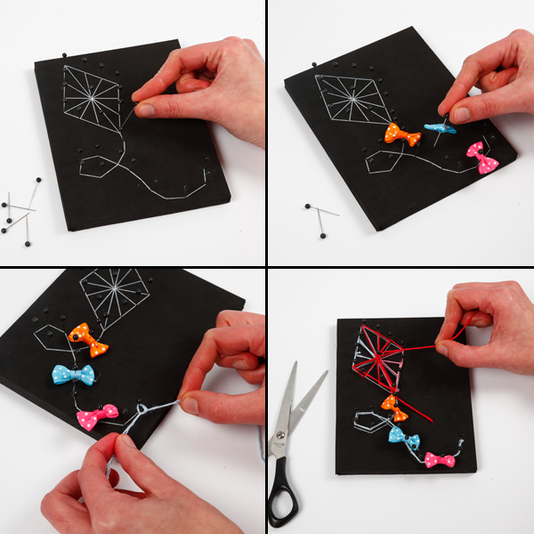 Mini Kreativ-Set "String Art"