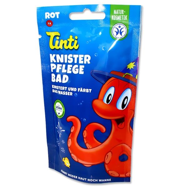 Tinti Knister Pflegebad, rot, 50 g