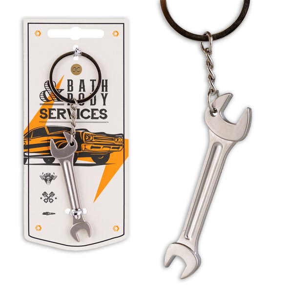 Schlüsselanhänger, Schraubenschlüssel, 6,5cm