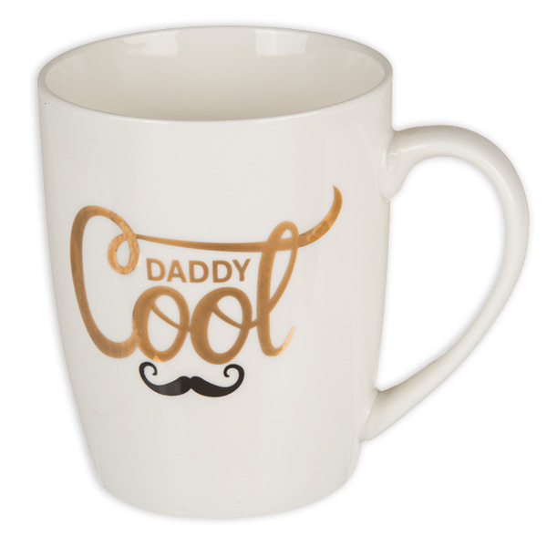 Kaffee- und Teebecher "Daddy Cool", 10,5cm x Ø 8,5cm