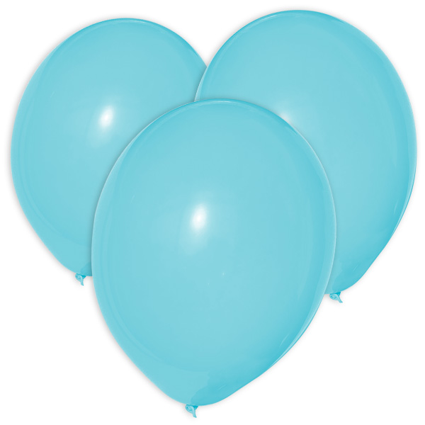 Ballongas-Set, 1. Geburtstag Elefant in blau, 50er Heliumflasche + Ballons