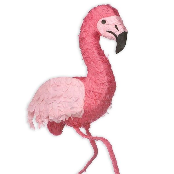 Flamingo Pinata, 50cm x 40cm, zum Zerschlagen