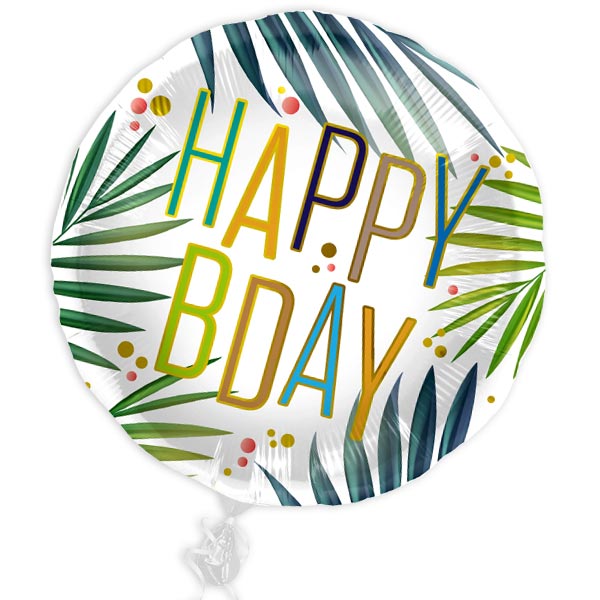 Palmen "Happy Birthday" zum Geburtstag verschenken