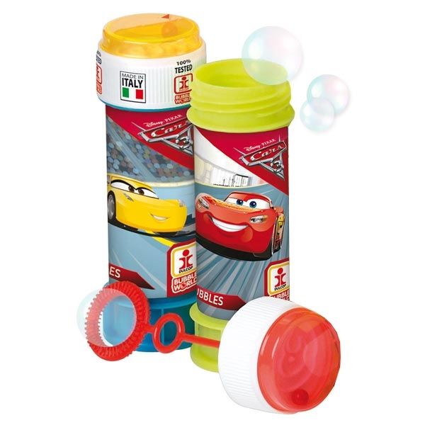 Cars Mitgebsel - Seifenblasen mit Geduldspiel, 60ml, 1 Stk