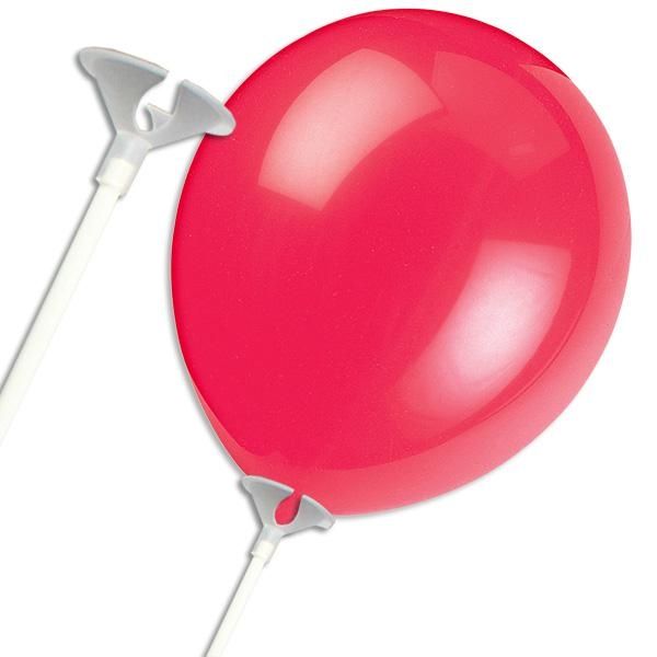 Ballonstab zur Befestigung, 40cm, nützliches Ballonzubehör Kinderparty