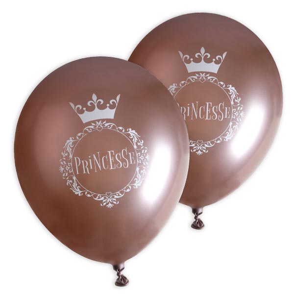 Prinzessin Luftballons im 6er Pack, Ø 30cm