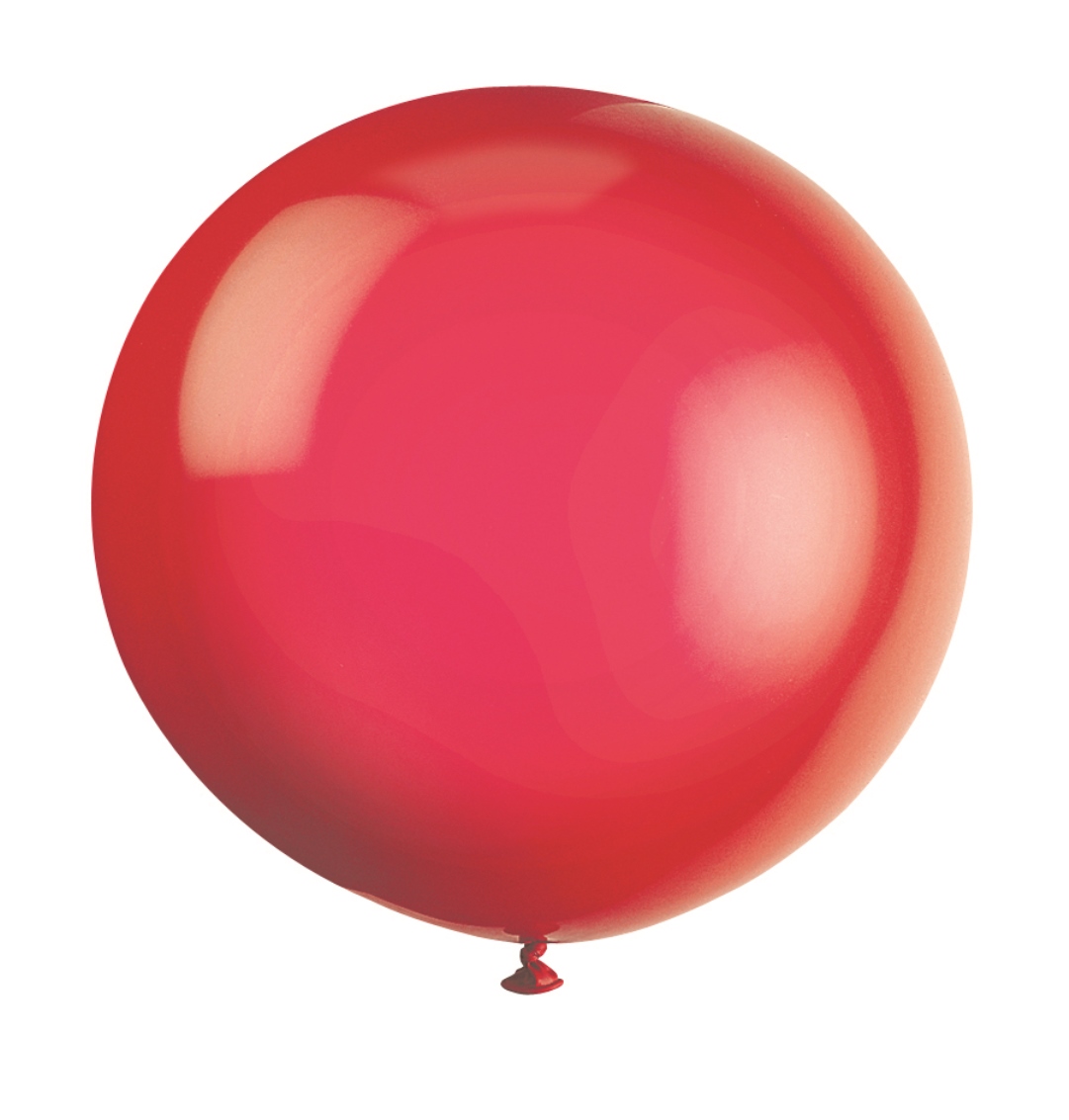 XL Riesenluftballons rot, 2 St.