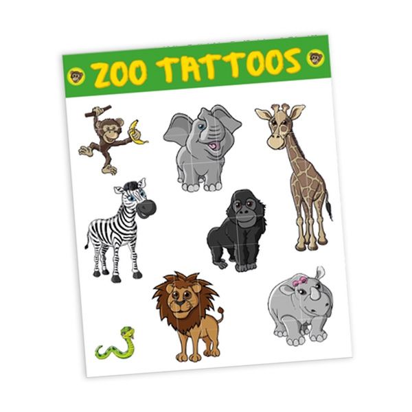 Zoo, Tattoo Bogen, 8 Tattoos