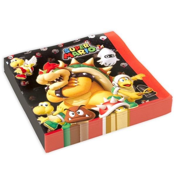 Partyset, Super Mario XL, 136-teilig