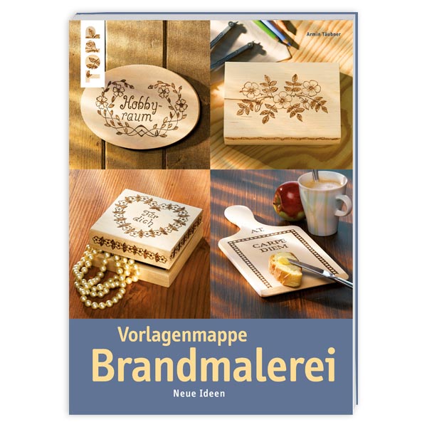 Vorlagenmappe für Brandmalerei, 2 Bögen, 85cm x 61cm