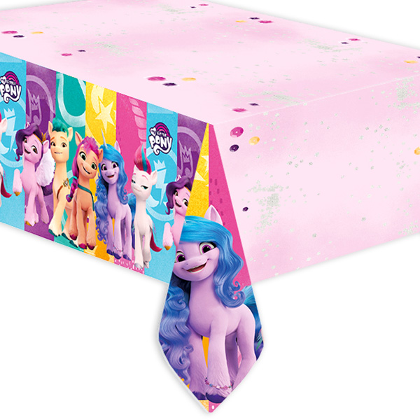 Tischdecke "My Little Pony" aus Papier, 1 Stück, 1,2m x 1,8m