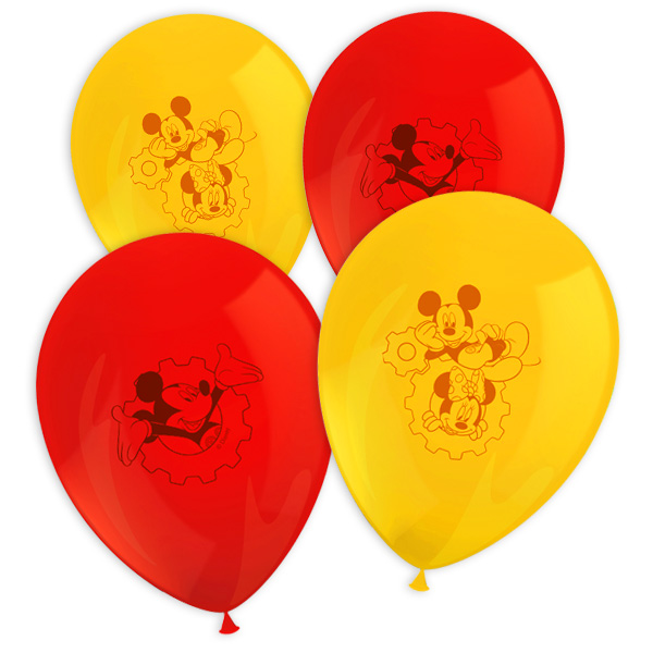 Mickey Maus Luftballons im 8er Pack, Ø30cm