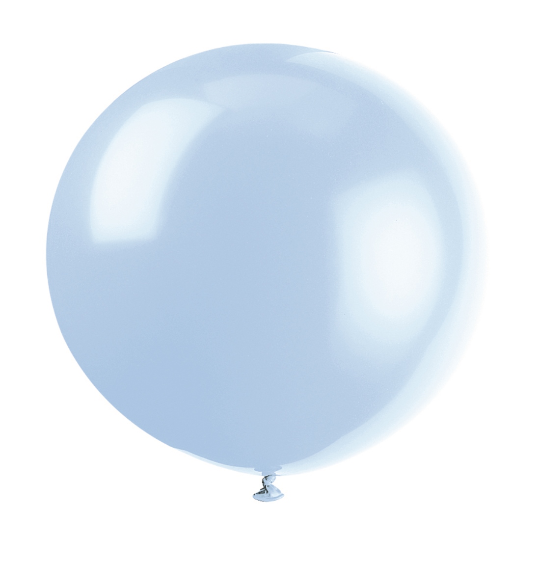 XL Riesenluftballons hellblau, 2 St.